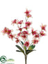 Silk Plants Direct Cymbidium Orchid Bush - Pink - Pack of 12