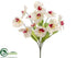 Silk Plants Direct Phalaenopsis Orchid Bush - Beauty Cream - Pack of 24