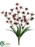 Silk Plants Direct Cymbidium Orchid Bush - Orchid - Pack of 12