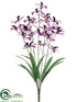 Silk Plants Direct Dendrobium Orchid Bush - Lavender Violet - Pack of 12