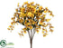 Silk Plants Direct Oncidium Orchid Bush - Yellow Gold - Pack of 12