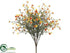 Silk Plants Direct Phlox Flower Bush - Orange Yellow - Pack of 12