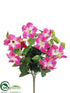 Silk Plants Direct Petunia Bush - Pink - Pack of 12
