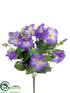 Silk Plants Direct Petunia Bush - Purple - Pack of 12