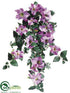 Silk Plants Direct Petunia Hanging Bush - Orchid Lilac - Pack of 6
