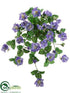 Silk Plants Direct Petunia Hanging Bush - Lavender - Pack of 12