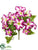Silk Plants Direct Petunia Bush - Purple - Pack of 12