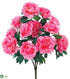 Silk Plants Direct Peony Bush - Pink - Pack of 6