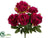 Peony Bush - Fuchsia - Pack of 6