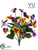 Outdoor Pansy Bush - Violet Yellow - Pack of 12