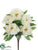 Peony Bush - White - Pack of 6