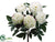 Peony Bush - White - Pack of 12