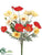Poppy Bush - Orange Yellow - Pack of 12
