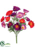 Silk Plants Direct Poppy Bush - Purple Beauty - Pack of 12