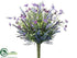 Silk Plants Direct Lavender, Fern Bouquet - Lavender Purple - Pack of 6