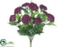 Silk Plants Direct Queen Anne's Lace Bush - Boysenberry - Pack of 12
