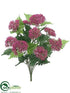 Silk Plants Direct Queen Anne's Lace Bush - Rose Pink - Pack of 12