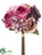 Hydrangea, Rose Bouquet - Lavender Mauve - Pack of 12