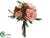 Rose, Viburnum Berry Bouquet - Pink - Pack of 6