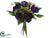 Anemone, Viburnum Berry Bouquet - Purple - Pack of 6