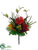 Tropical Bouquet - Red Orange - Pack of 4