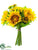 Sunflower Bouquet - Yellow - Pack of 6