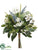 Nigella, Edelweiss, Astilbe Bouquet - White Blue - Pack of 6