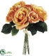 Silk Plants Direct Rose Bouquet - Talisman - Pack of 12