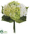 Hydrangea Bouquet - Green Light - Pack of 6