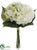 Hydrangea Bouquet - White - Pack of 6