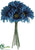 Gerbera Daisy Bouquet - Turquoise - Pack of 12