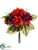 Dahlia, Mini Berry Bouquet - Flame Burgundy - Pack of 12
