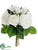 Rose Bouquet - Cream - Pack of 6