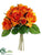 Rose Bouquet - Orange - Pack of 6