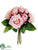 Rose Bouquet - Pink - Pack of 6