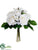 Rose Bouquet - White - Pack of 6