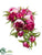 Peony, Fern Cascade Bouquet - Orchid Cream - Pack of 6