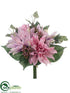 Silk Plants Direct Dahlia Bouquet - Pink Lavender - Pack of 12