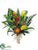 Calla Lily, Protea Tropical Bouquet - Orange Green - Pack of 4