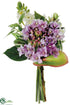 Silk Plants Direct Star of Bethlehem Bouquet - Lavender - Pack of 6