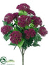 Silk Plants Direct Queen Anne's Lace Bush - Boysenberry - Pack of 12
