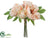Peony Bouquet - Peach - Pack of 12