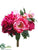 Peony Bouquet - Fuchsia Pink - Pack of 6