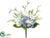 Hydrangea, Berry Bouquet - Purple Blue - Pack of 4