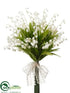 Silk Plants Direct Lily of The Valley Bouquet - Cream - Pack of 12