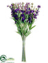 Silk Plants Direct Lavender Bouquet - Lavender - Pack of 12
