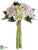 Hydrangea Bouquet - Green Lavender - Pack of 6