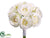 Rose Bouquet - Cream - Pack of 6