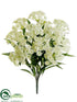 Silk Plants Direct Queen Anne's Lace Bush - Cream - Pack of 6