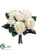 Rose Bouquet - Cream White - Pack of 12